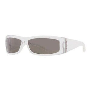 NEW GUCCI SUNGLASSES TRANSPARENT GREY MEN EYEWEAR GUCCI
